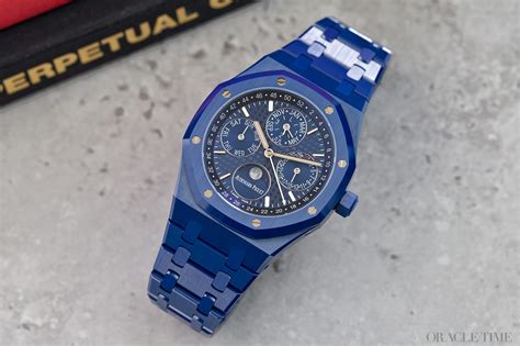 ap royal oak blue ceramic|ap royal oak mm price.